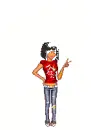 random girl