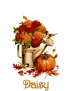 fall tag - Daisy