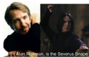 Alan Rickman, the Severus Snape