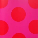fucsia red dots