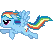 Rainbow Dash - Online Icon