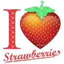 I love strawberries