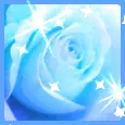 Blue Sparkle Rose