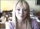 Hilary Duff Web Cam