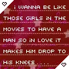 Drop to your knees