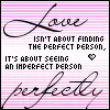 Perfectly Imperfect