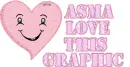 Asma love this graphic