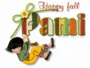 Happy fall Pami