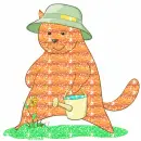 cat gardening