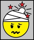 Bandaged Smiley