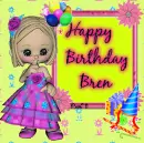 Happy Birthday - Bren - bir