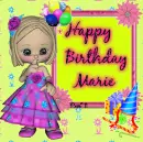 Happy Birthdayy - Marie - bir