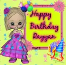 Happy Birthday - Rayyan - bir