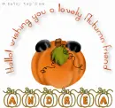 Hello wishing u a lovely Autumn  Andrea