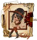 Girl in framen-Tabby