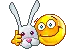 smiley loves bunny