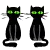 hugging cats