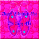 just flying by to say hi