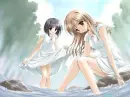 two girl