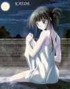 girl at night