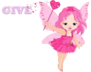 Fran cancer give hope cute pink fairy
