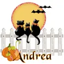 Halloween Kitties - Andrea
