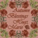 Autumn Blessings -  Marie