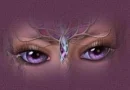 eyes violet