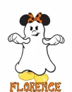 Minnie Ghost With The Name Florence