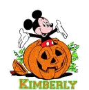 Mickey With The Name Kimberly