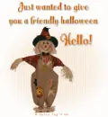 Friendly Halloween Hello