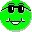 green face