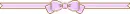Purple bow divider