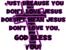 Jesus Loves You
