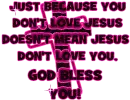 Jesus Loves You