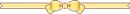 Yellow bow divider