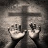 cross with hands