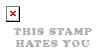 This Stamp HATES CHU