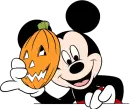 Mickey With A Pumpkin