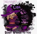Beast  wishes Lisa