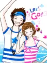 cute boy and girl