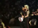 Guy kisses guy
