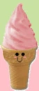 Kawaii Ice Cream Cone 