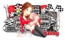 Racing Girl-Tabby