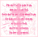 Ask God