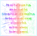 Ask God