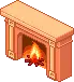 Mini fireplace