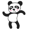 dancing panda