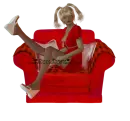 Woman sittings