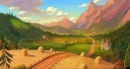 Beauty and the beast background